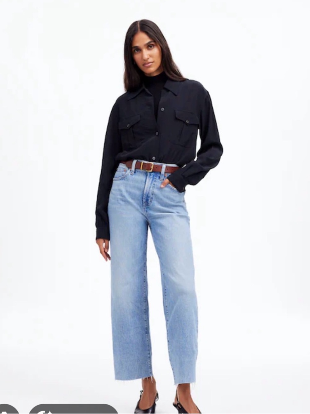 Madewell Light Blue Straight Leg Jeans